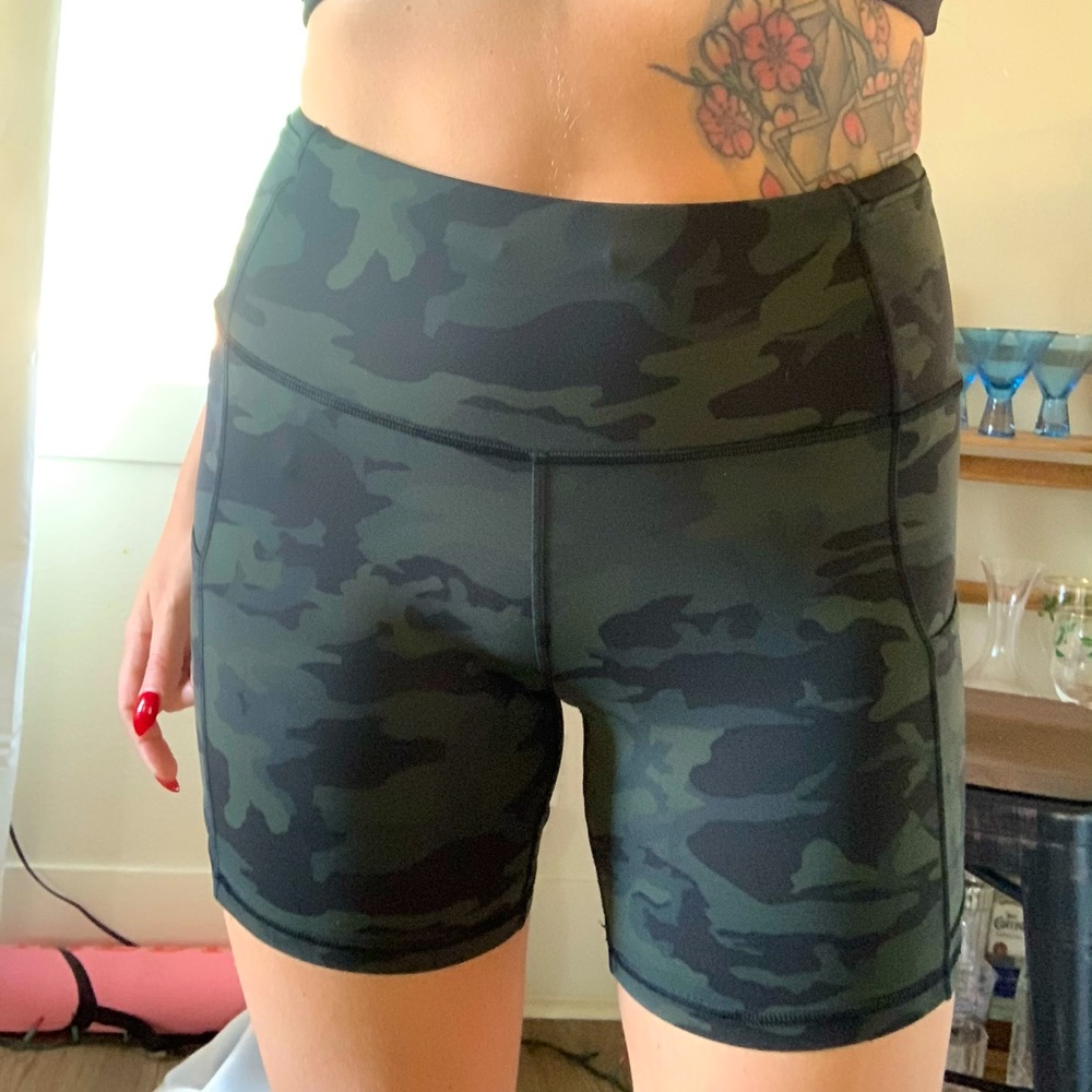 Lululemon workout shorts